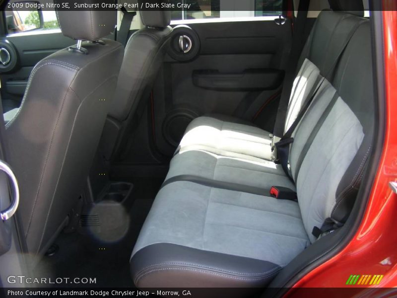 Sunburst Orange Pearl / Dark Slate Gray 2009 Dodge Nitro SE
