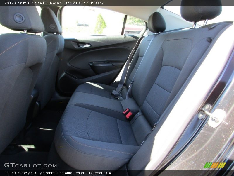 Mosaic Black Metallic / Jet Black 2017 Chevrolet Cruze LS