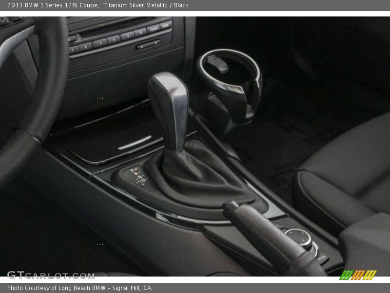 Titanium Silver Metallic / Black 2013 BMW 1 Series 128i Coupe