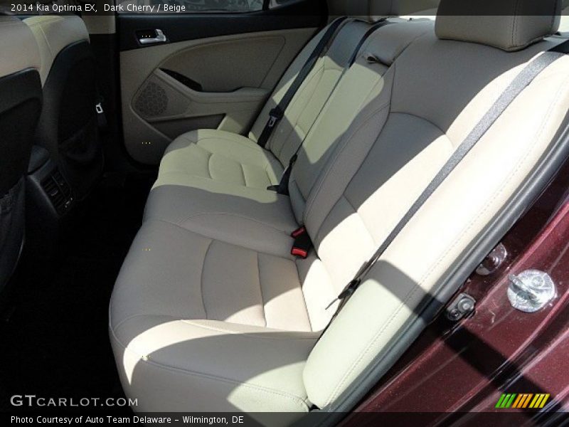 Dark Cherry / Beige 2014 Kia Optima EX