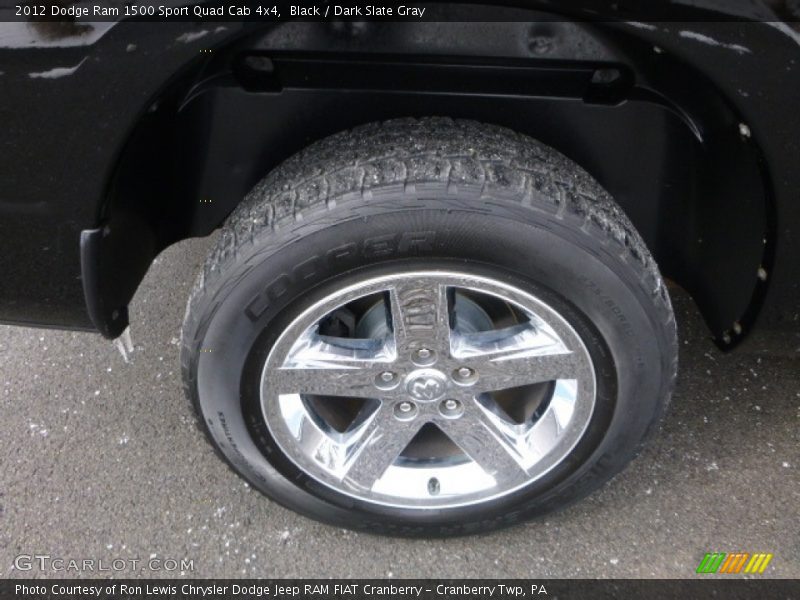 Black / Dark Slate Gray 2012 Dodge Ram 1500 Sport Quad Cab 4x4