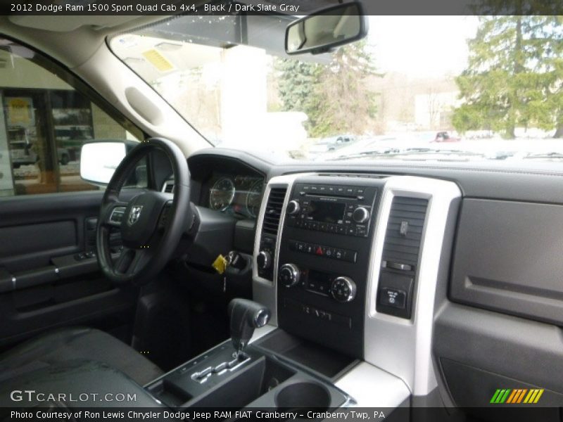Black / Dark Slate Gray 2012 Dodge Ram 1500 Sport Quad Cab 4x4