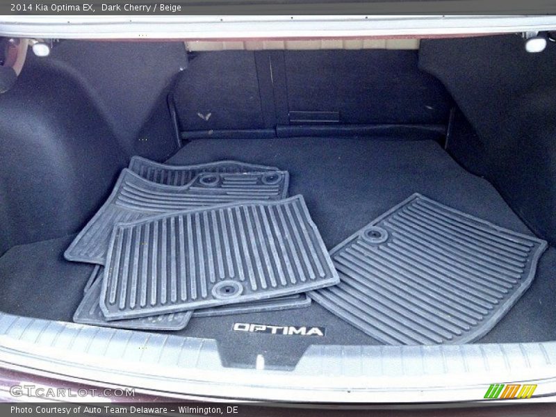 Dark Cherry / Beige 2014 Kia Optima EX