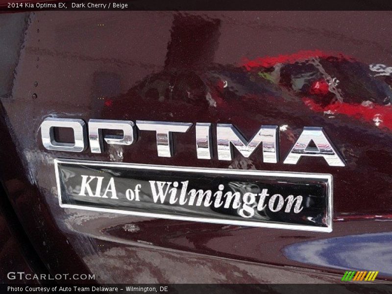 Dark Cherry / Beige 2014 Kia Optima EX