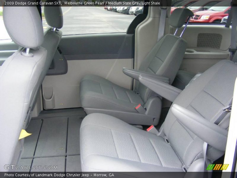 Melbourne Green Pearl / Medium Slate Gray/Light Shale 2009 Dodge Grand Caravan SXT