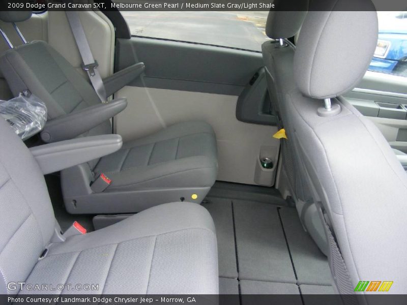 Melbourne Green Pearl / Medium Slate Gray/Light Shale 2009 Dodge Grand Caravan SXT