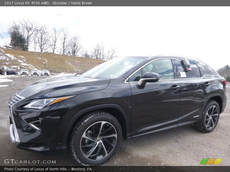 Front 3/4 View of 2017 RX 450h AWD