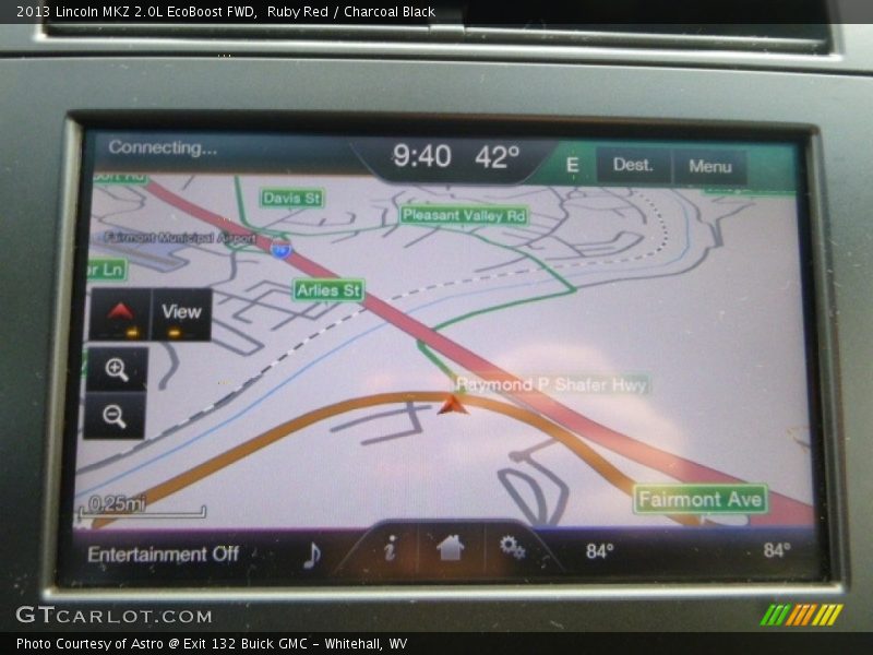 Ruby Red / Charcoal Black 2013 Lincoln MKZ 2.0L EcoBoost FWD