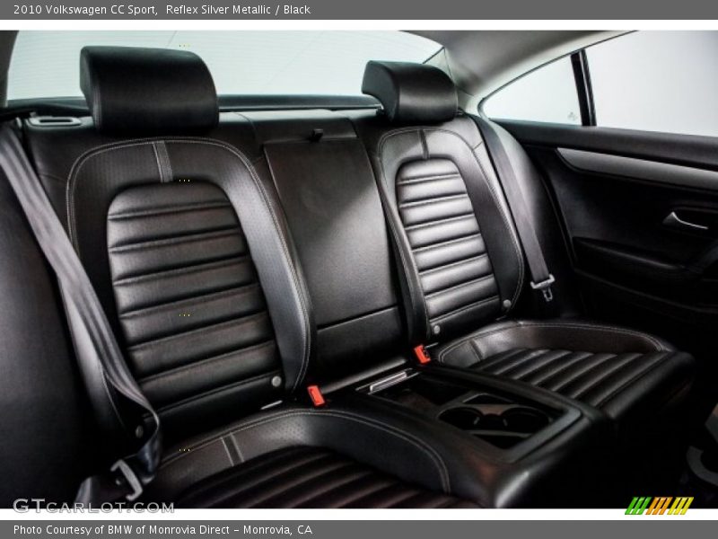 Reflex Silver Metallic / Black 2010 Volkswagen CC Sport