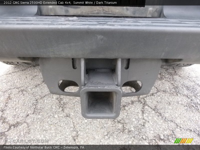 Summit White / Dark Titanium 2012 GMC Sierra 2500HD Extended Cab 4x4