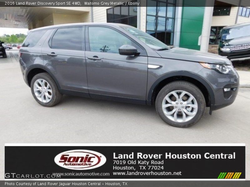 Waitomo Grey Metallic / Ebony 2016 Land Rover Discovery Sport SE 4WD