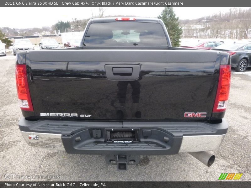 Onyx Black / Very Dark Cashmere/Light Cashmere 2011 GMC Sierra 2500HD SLT Crew Cab 4x4