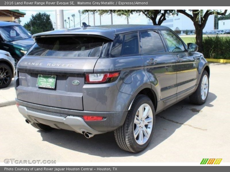 Waitomo Grey Metalllic / Espresso/Almond 2016 Land Rover Range Rover Evoque SE