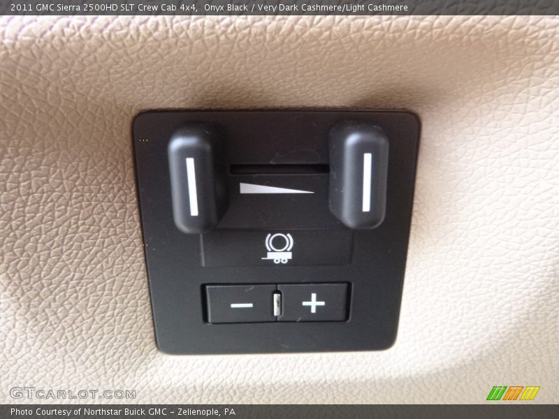 Onyx Black / Very Dark Cashmere/Light Cashmere 2011 GMC Sierra 2500HD SLT Crew Cab 4x4