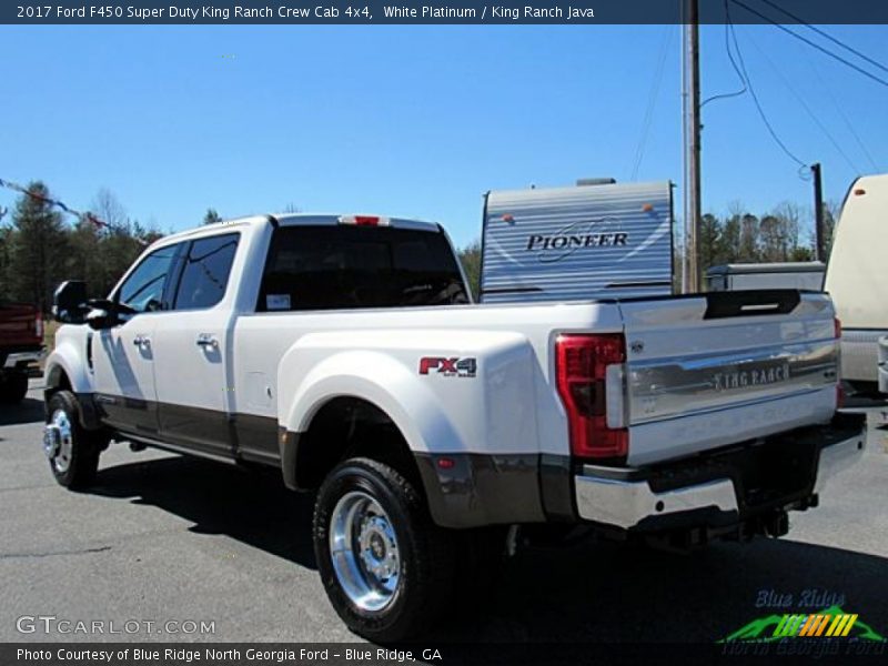 White Platinum / King Ranch Java 2017 Ford F450 Super Duty King Ranch Crew Cab 4x4