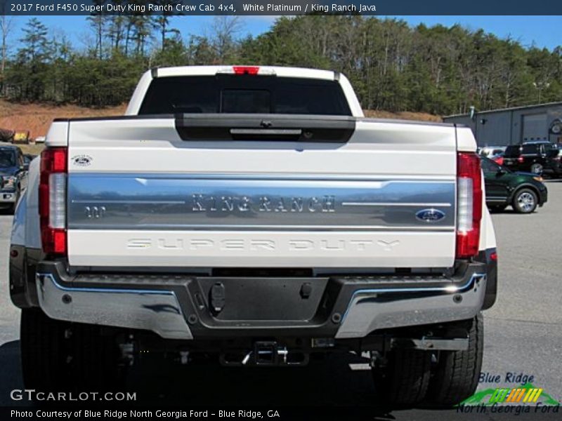 White Platinum / King Ranch Java 2017 Ford F450 Super Duty King Ranch Crew Cab 4x4