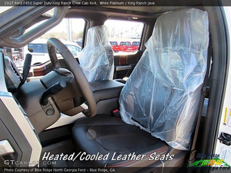 White Platinum / King Ranch Java 2017 Ford F450 Super Duty King Ranch Crew Cab 4x4