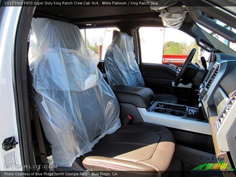 White Platinum / King Ranch Java 2017 Ford F450 Super Duty King Ranch Crew Cab 4x4
