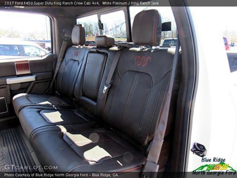 White Platinum / King Ranch Java 2017 Ford F450 Super Duty King Ranch Crew Cab 4x4