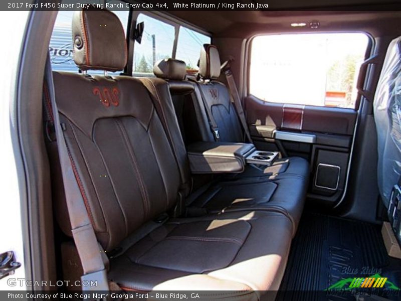 White Platinum / King Ranch Java 2017 Ford F450 Super Duty King Ranch Crew Cab 4x4