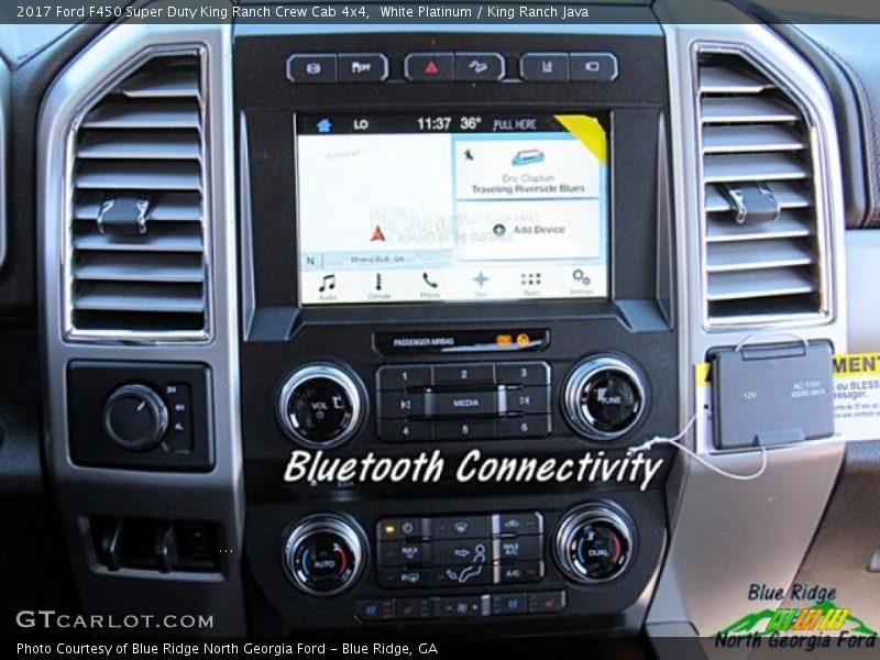 White Platinum / King Ranch Java 2017 Ford F450 Super Duty King Ranch Crew Cab 4x4