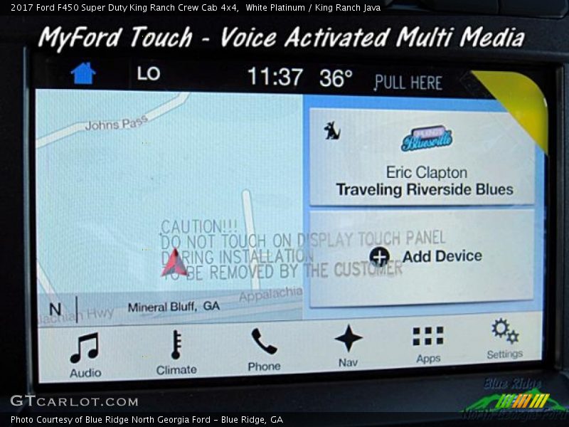 White Platinum / King Ranch Java 2017 Ford F450 Super Duty King Ranch Crew Cab 4x4