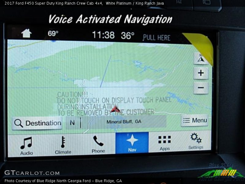 White Platinum / King Ranch Java 2017 Ford F450 Super Duty King Ranch Crew Cab 4x4