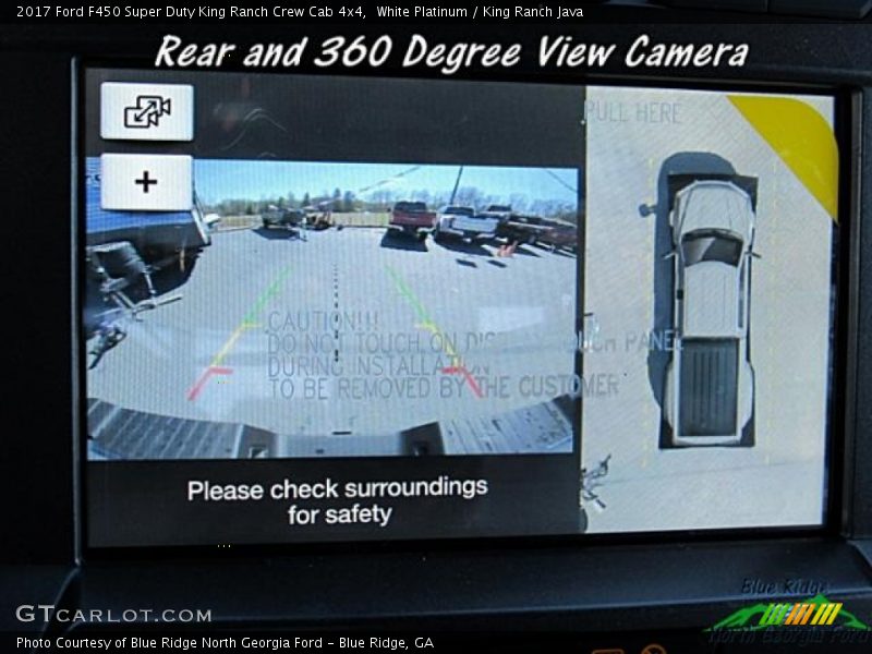 White Platinum / King Ranch Java 2017 Ford F450 Super Duty King Ranch Crew Cab 4x4