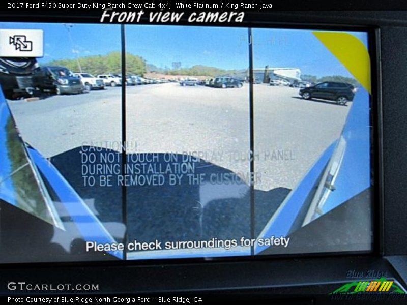 White Platinum / King Ranch Java 2017 Ford F450 Super Duty King Ranch Crew Cab 4x4