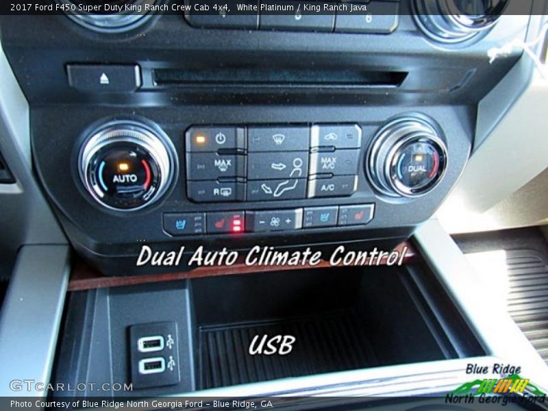 White Platinum / King Ranch Java 2017 Ford F450 Super Duty King Ranch Crew Cab 4x4