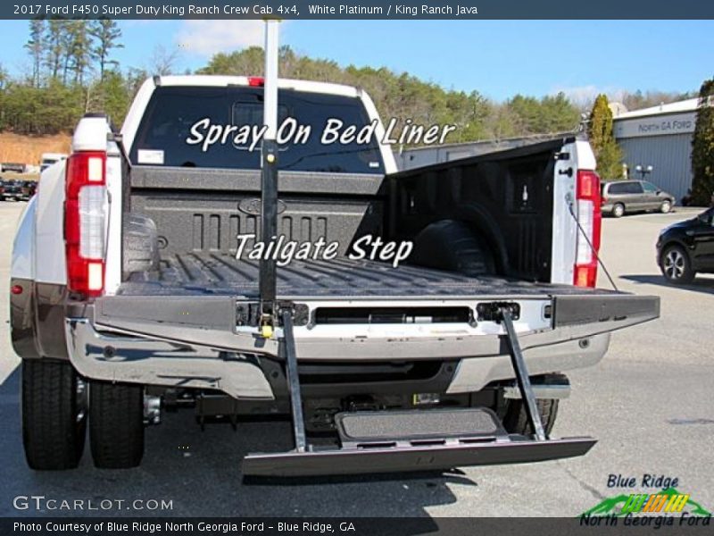 White Platinum / King Ranch Java 2017 Ford F450 Super Duty King Ranch Crew Cab 4x4