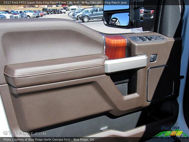 White Platinum / King Ranch Java 2017 Ford F450 Super Duty King Ranch Crew Cab 4x4