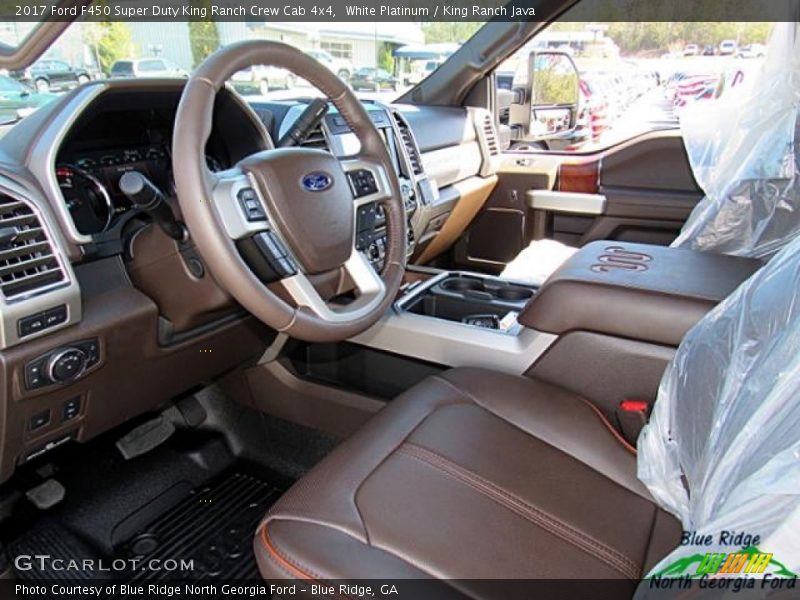 White Platinum / King Ranch Java 2017 Ford F450 Super Duty King Ranch Crew Cab 4x4