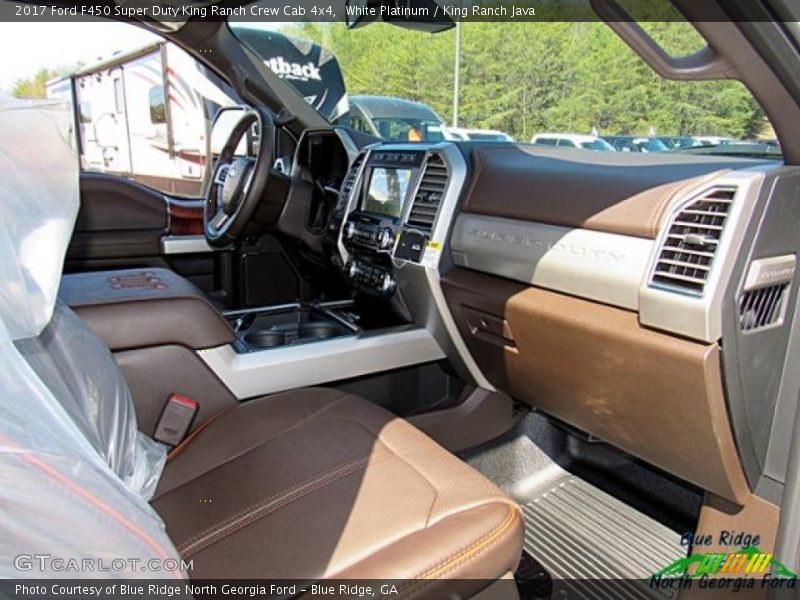 White Platinum / King Ranch Java 2017 Ford F450 Super Duty King Ranch Crew Cab 4x4