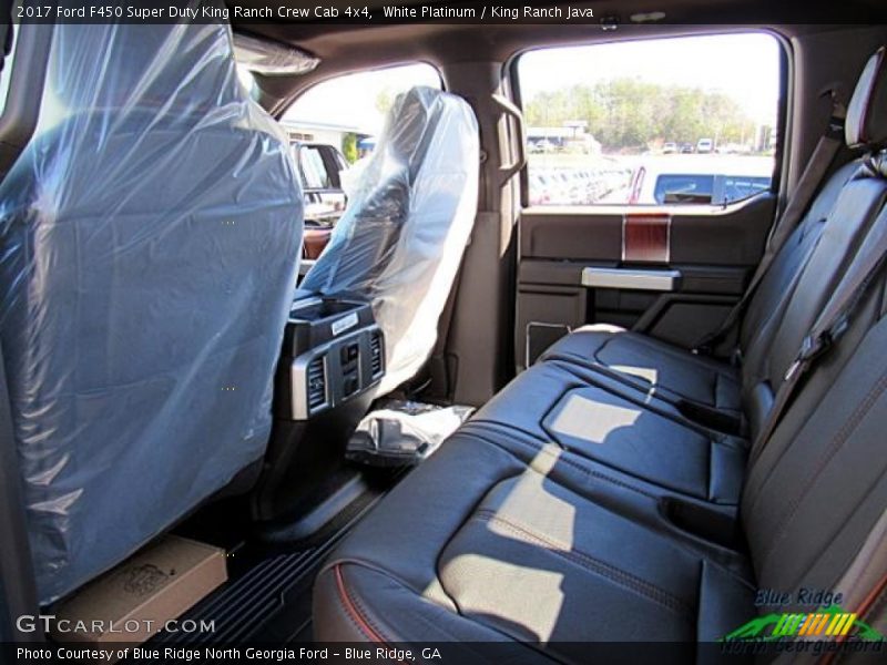 White Platinum / King Ranch Java 2017 Ford F450 Super Duty King Ranch Crew Cab 4x4