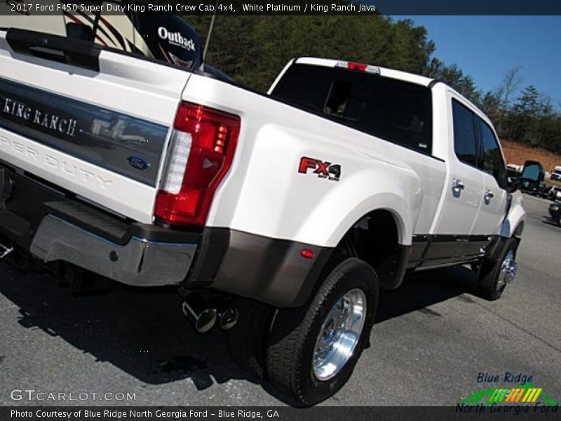 White Platinum / King Ranch Java 2017 Ford F450 Super Duty King Ranch Crew Cab 4x4
