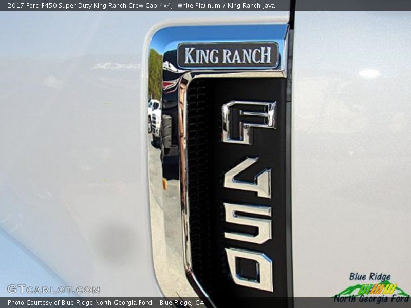 White Platinum / King Ranch Java 2017 Ford F450 Super Duty King Ranch Crew Cab 4x4