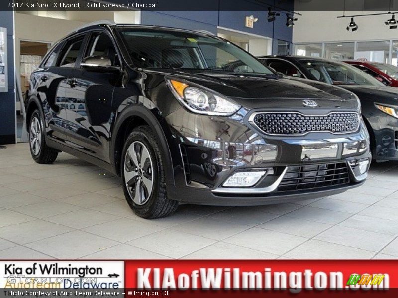Rich Espresso / Charcoal 2017 Kia Niro EX Hybrid