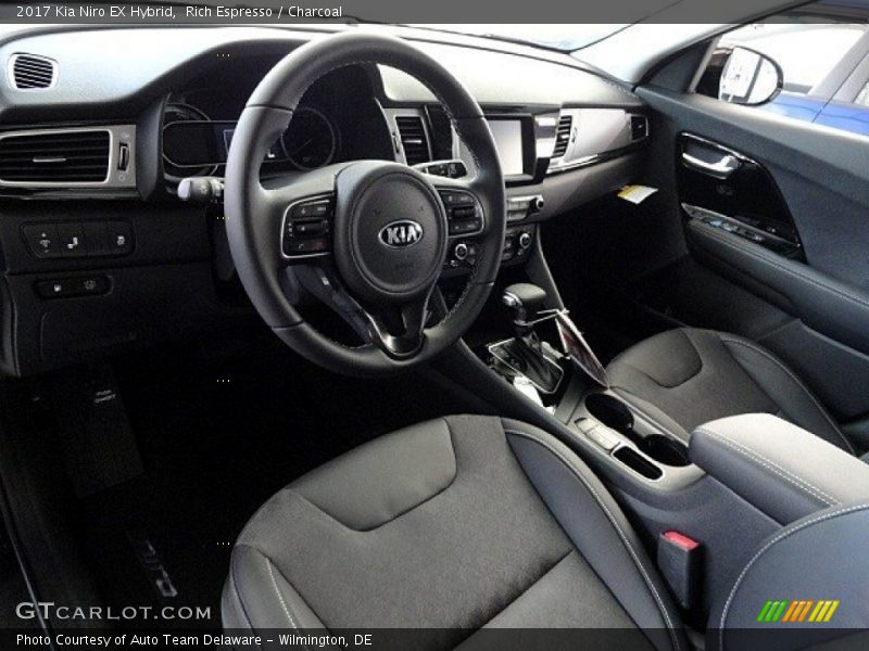  2017 Niro EX Hybrid Charcoal Interior