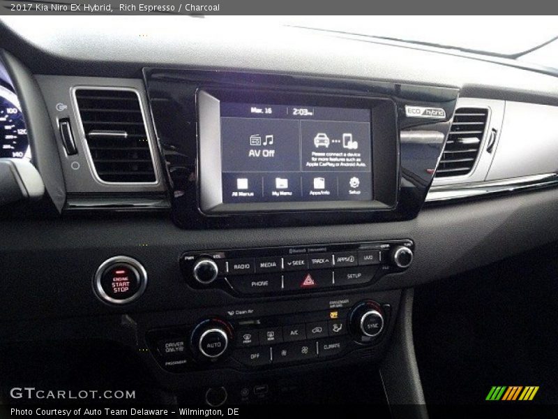 Rich Espresso / Charcoal 2017 Kia Niro EX Hybrid