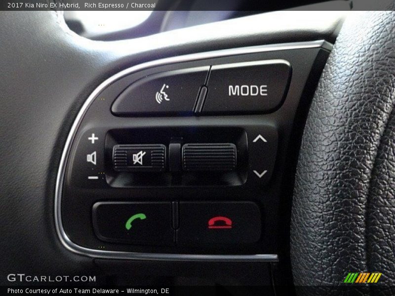 Controls of 2017 Niro EX Hybrid