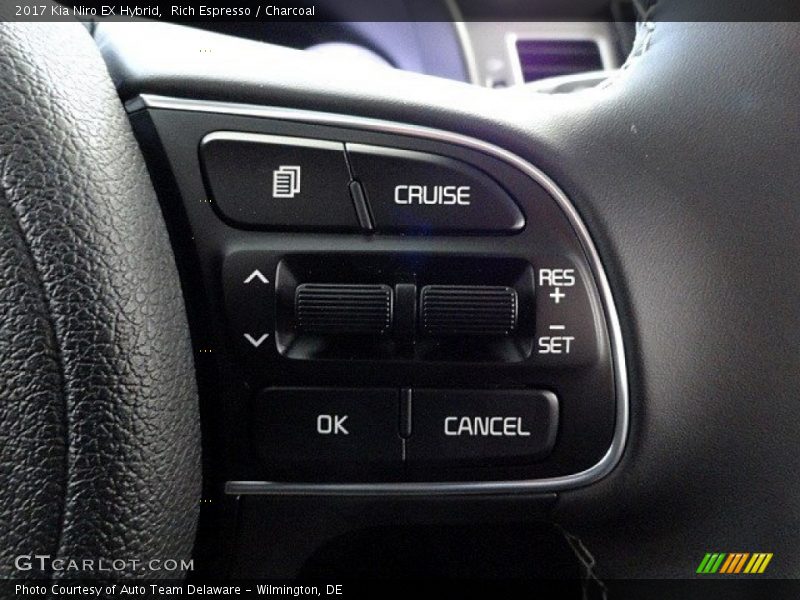 Controls of 2017 Niro EX Hybrid