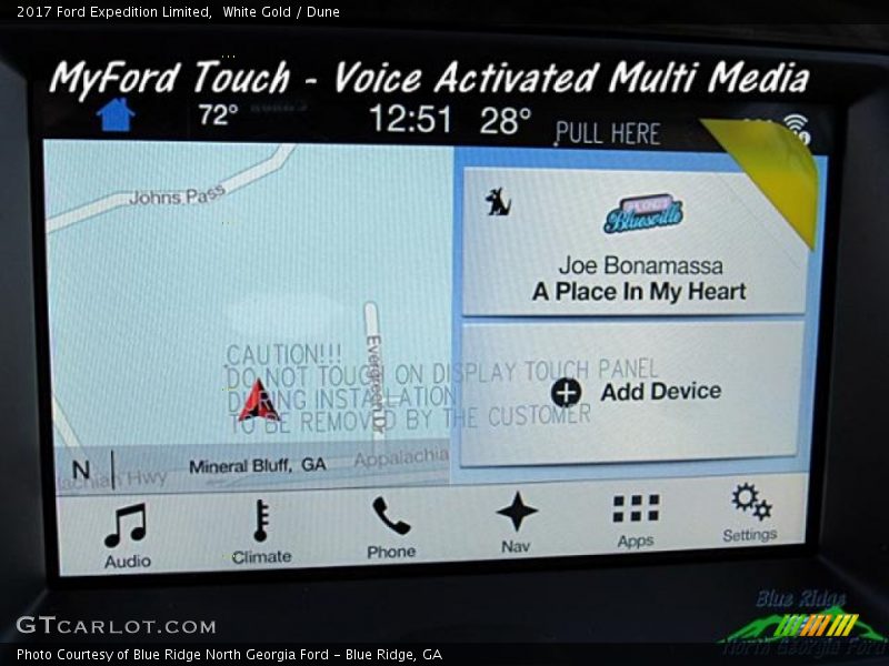 White Gold / Dune 2017 Ford Expedition Limited