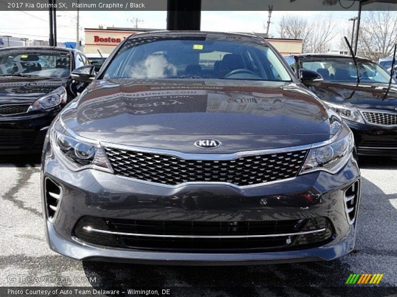 Platinum Graphite / Black 2017 Kia Optima SX