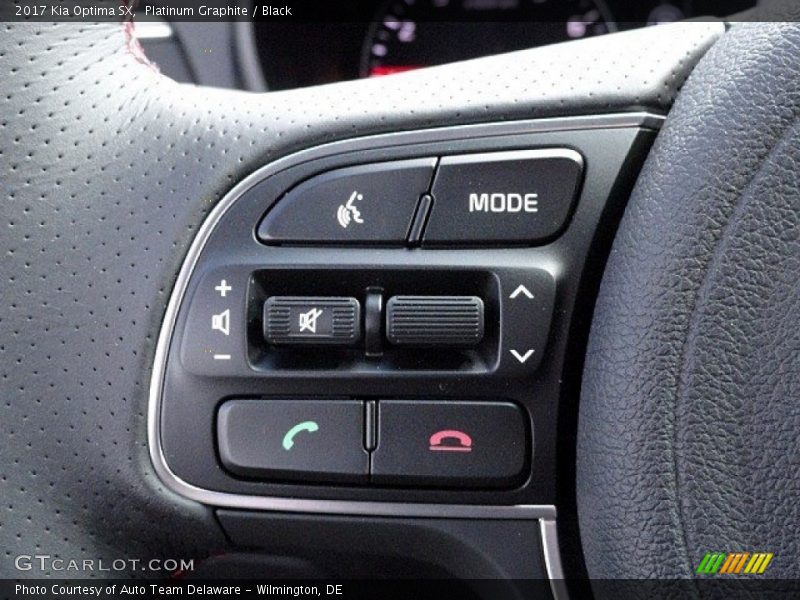 Controls of 2017 Optima SX