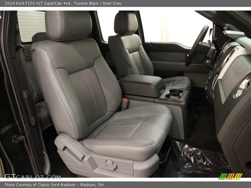 Tuxedo Black / Steel Grey 2014 Ford F150 XLT SuperCab 4x4