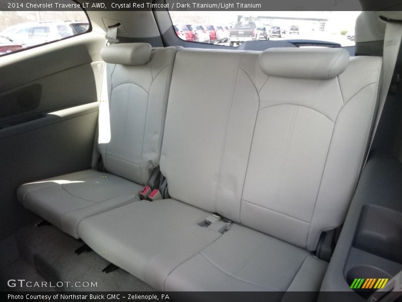 Rear Seat of 2014 Traverse LT AWD