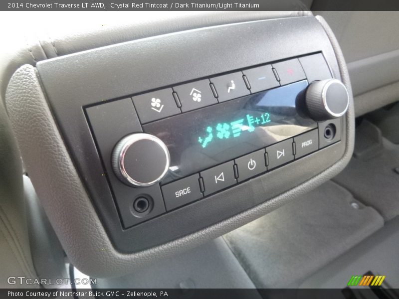 Crystal Red Tintcoat / Dark Titanium/Light Titanium 2014 Chevrolet Traverse LT AWD
