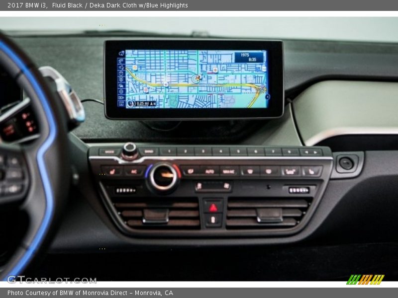 Controls of 2017 i3 