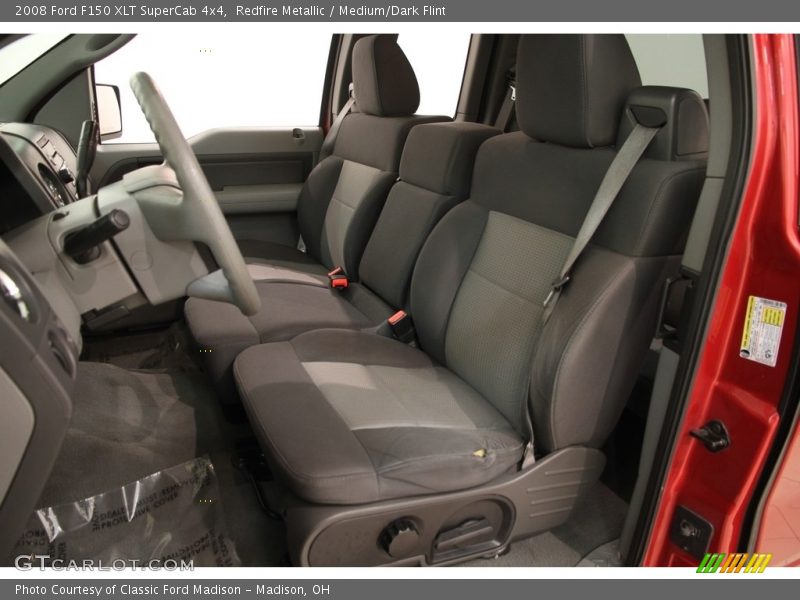 Redfire Metallic / Medium/Dark Flint 2008 Ford F150 XLT SuperCab 4x4
